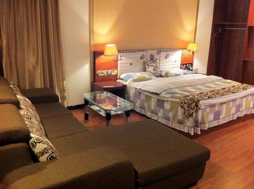 Guoxing Business Hotel Zhaoqing Bagian luar foto
